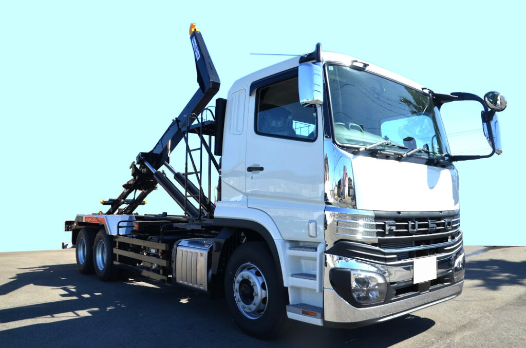 アームロール　三菱ふそう　スーパーグレート　２２ｔ　２デフ　未使用車