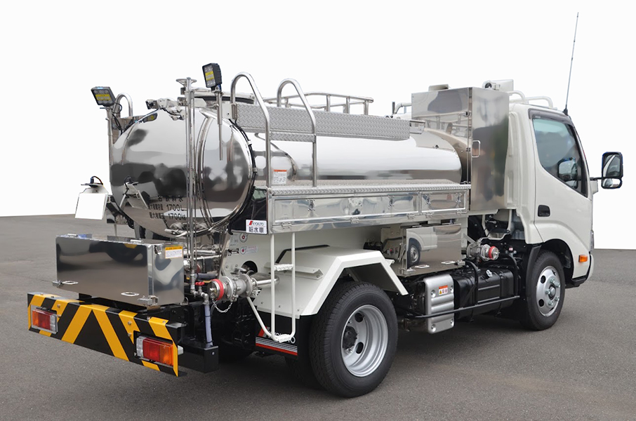 散水車　